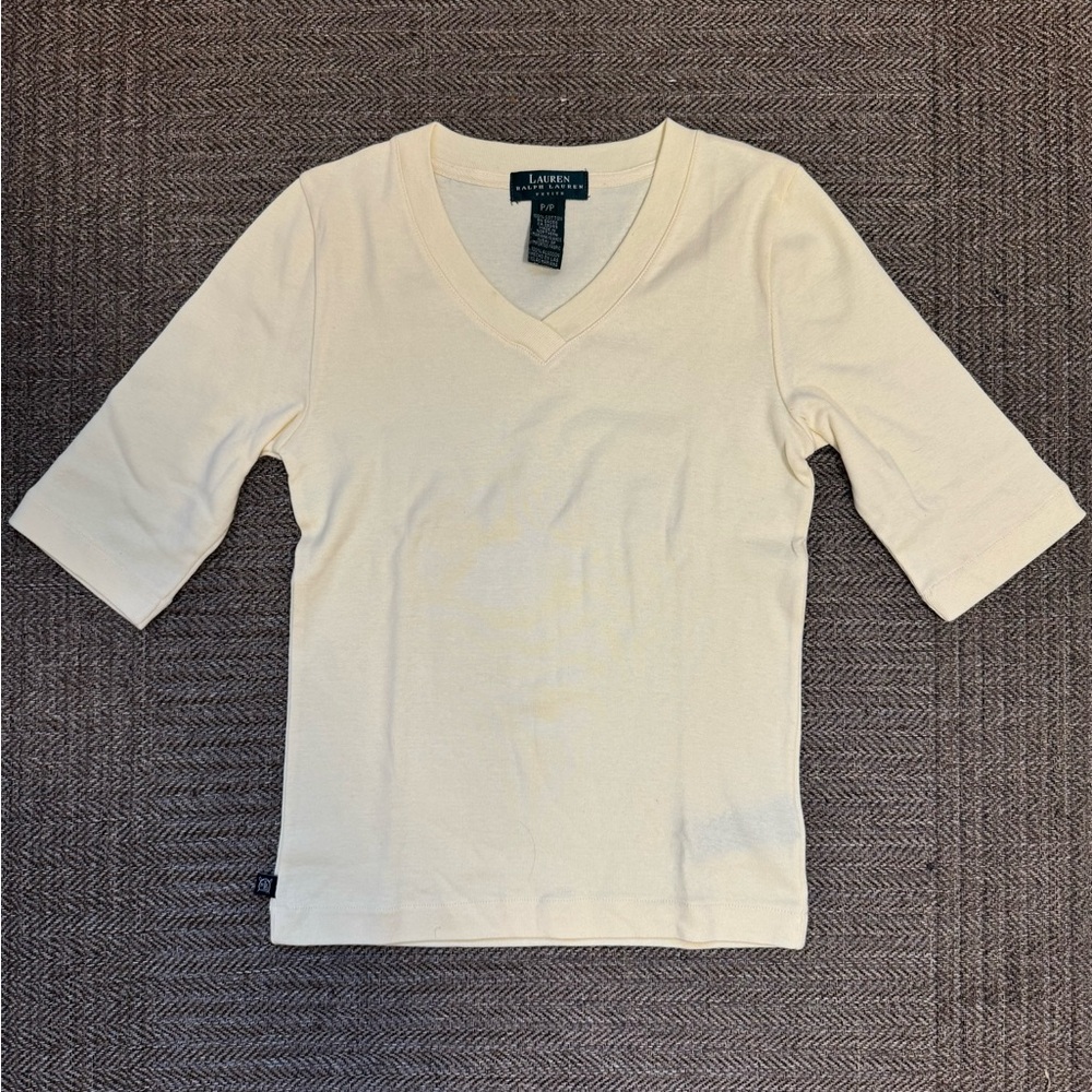 Ralph Lauren Yellow Top